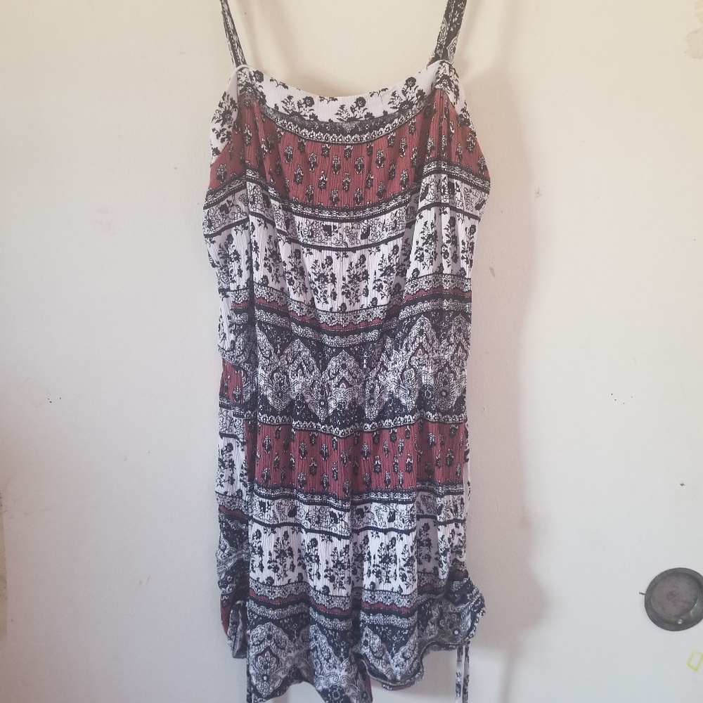 Patterned Romper